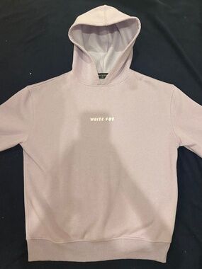 White Fox Leisure Series Oversized Hoodie Lavender